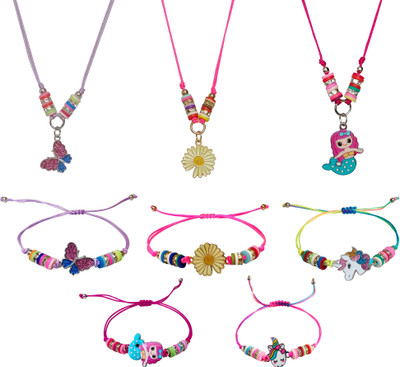 RosaStella Metal Multicolor Jewellery Set(Pack of 1)