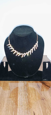 dev group collection Metal Gold Jewellery Set(Pack of 1)