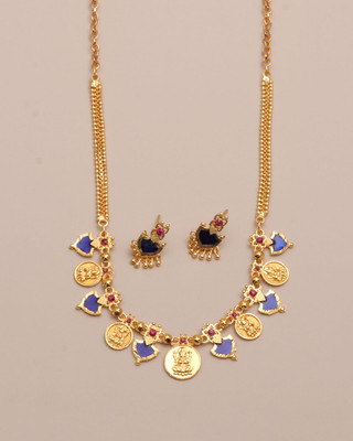 BELWICK Alloy Gold-plated Gold Jewellery Set(Pack of 3)