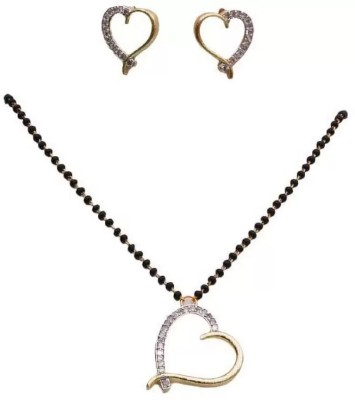 sunhari jewels Alloy Silver Jewellery Set(Pack of 1)