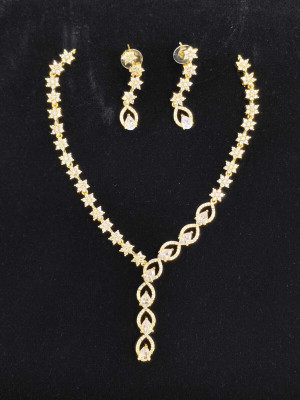 SL Enterprises Brass Gold, Silver Jewellery Set(Pack of 1)