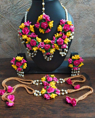 Alampata Fabric Multicolor Jewellery Set(Pack of 1)