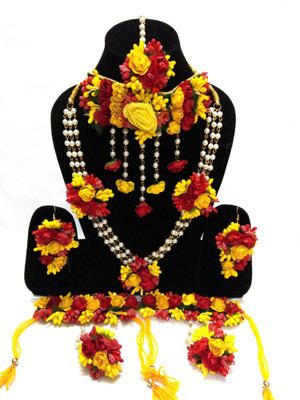 ringzinnie Copper Yellow, Pink, Gold Jewellery Set(Pack of 1)