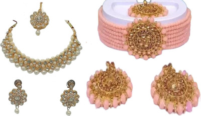 JMBW INTERNATIONAL Alloy Multicolor Jewellery Set(Pack of 2)