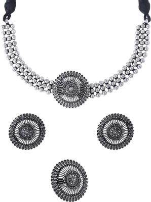 YELLOW CHIMES Metal Silver Jewellery Set(Pack of 1)