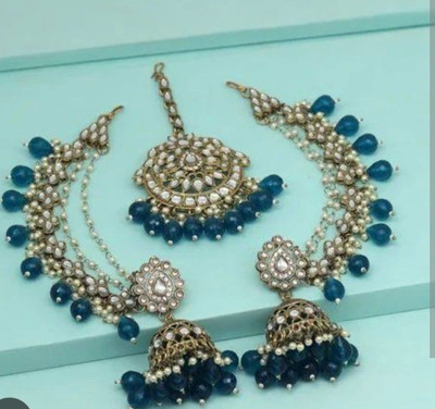 UWISH Alloy Green Jewellery Set(Pack of 2)