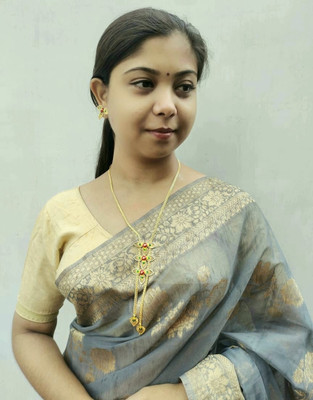 Devi creation Alloy Gold-plated Green, Red, Gold Jewellery Set(Pack of 1)