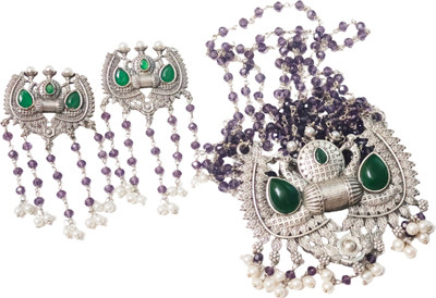 NOONGAR Alloy Silver Jewellery Set(Pack of 1)