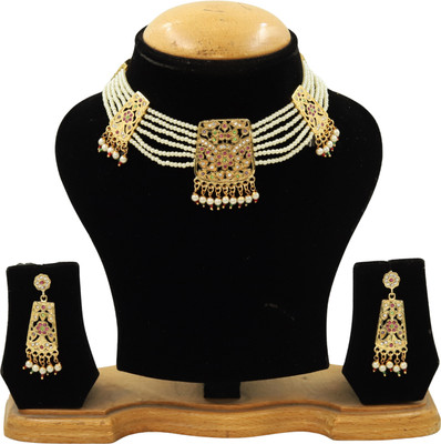 FebTech Alloy Multicolor Jewellery Set(Pack of 2)