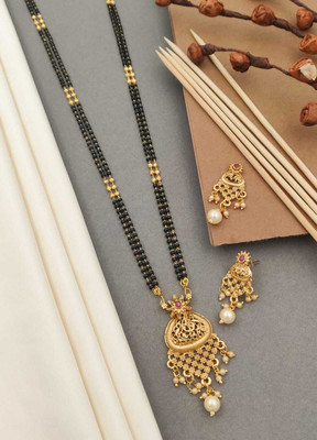 Springal Brass, Copper, Alloy Gold-plated, Brass, Copper Gold, Multicolor Jewellery Set(Pack of 1)