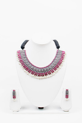 VIPY HANGER Alloy Purple Jewellery Set(Pack of 1)