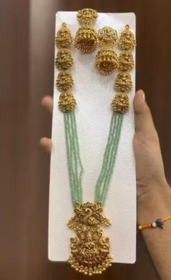 YIMBLI Gold-plated Plated Brass Necklace Set