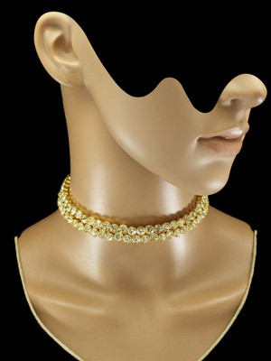 Rhosyn Alloy Gold, White Jewellery Set(Pack of 1)
