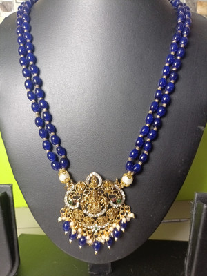 D&C Enterprise Plastic Blue Jewellery Set(Pack of 1)