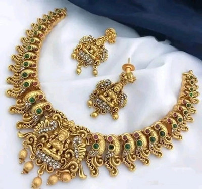 house of common Alloy Gold-plated Gold Jewellery Set(Pack of 3)