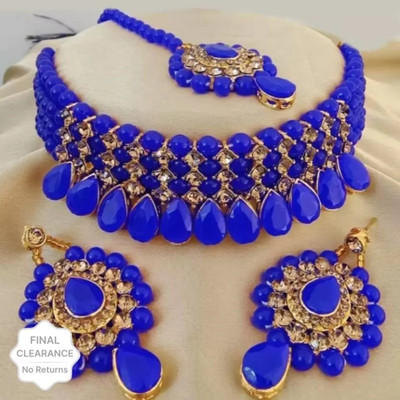 catalyst venture Copper Copper Blue, Gold Jewellery Set(Pack of 1)