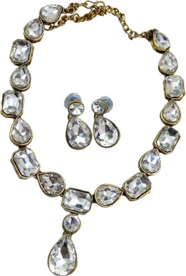 JN Handicraft Brass Gold, Silver Jewellery Set(Pack of 1)