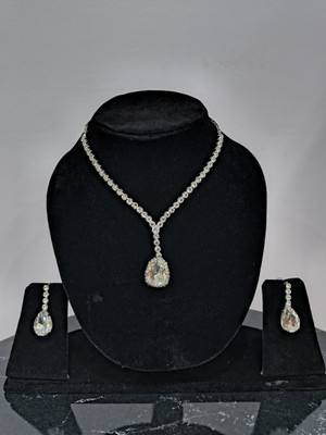 dev group collection Metal Silver Gold Jewellery Set(Pack of 1)