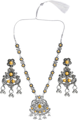 Opus Gems Alloy Yellow Jewellery Set(Pack of 3)