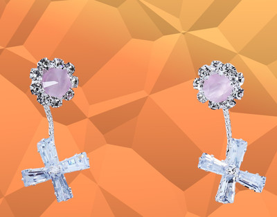 hevenaq Alloy White Jewellery Set(Pack of 1)