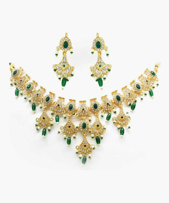 tenishq Alloy Silver Gold, Rose Gold Jewellery Set(Pack of 1)