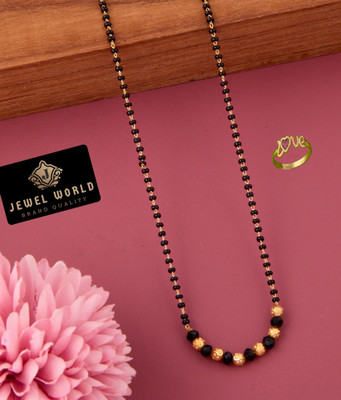 Jewel WORLD Brass, Alloy Gold-plated Gold, Multicolor Jewellery Set(Pack of 1)