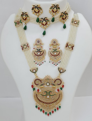 J B JEWELLS Alloy Multicolor Jewellery Set(Pack of 1)