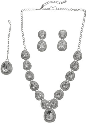 VENTERPRISES Alloy Silver Jewellery Set(Pack of 1)