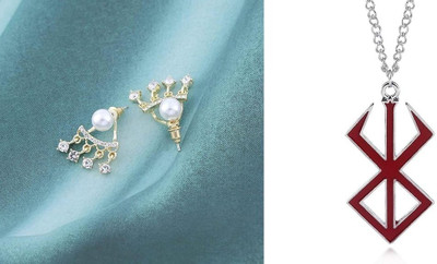 SRK Fashions Alloy Multicolor Jewellery Set(Pack of 2)