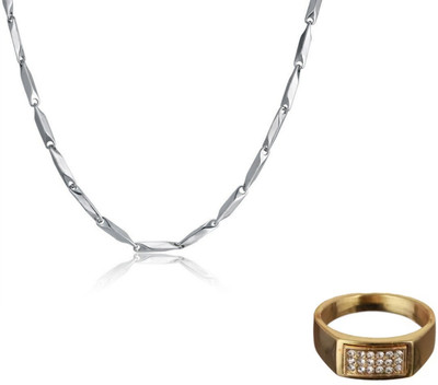 Vipunj Alloy Sterling Silver, Gold-plated Gold, Silver Jewellery Set(Pack of 1)