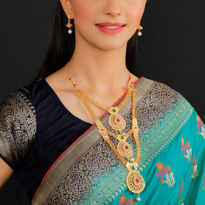 SILVER SHINE Alloy Multicolor Jewellery Set(Pack of 1)