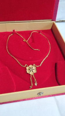 RoyalLImitation Metal Gold-plated Gold Jewellery Set(Pack of 1)