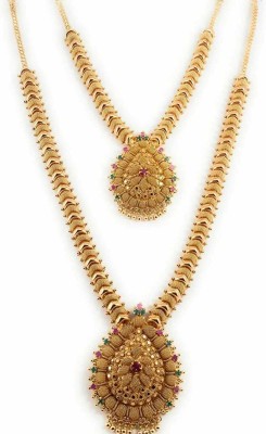 AAK Metal Multicolor Jewellery Set(Pack of 1)