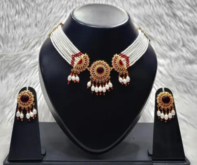 Dado sutho Alloy Gold-plated Multicolor Jewellery Set(Pack of 3)