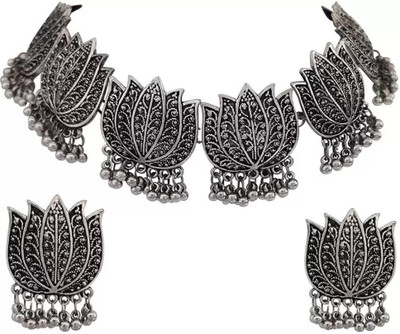 BZ Device Alloy Sterling Silver Silver Jewellery Set(Pack of 1)