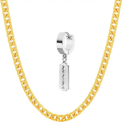 Vedish Alloy Sterling Silver, Gold-plated Silver, Gold Jewellery Set(Pack of 2)