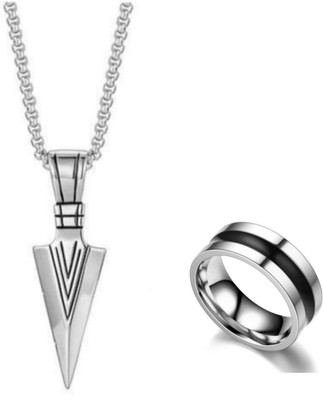 house of common Alloy Sterling Silver Silver Jewellery Set(Pack of 2)