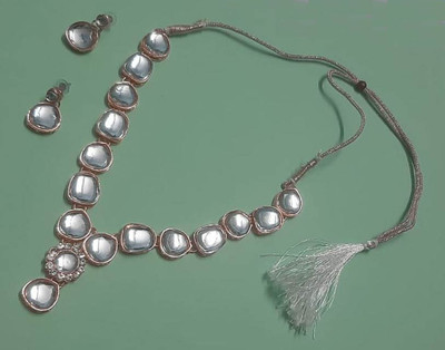 Aksh Enterprises Alloy Gold-plated Rose Gold Jewellery Set(Pack of 3)