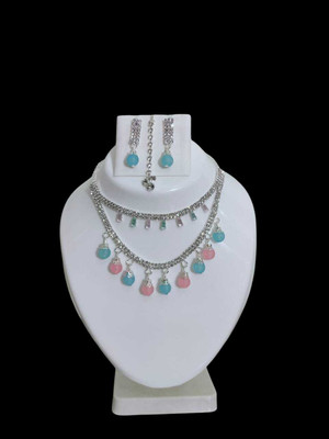 Hiba Alloy Multicolor Jewellery Set(Pack of 1)