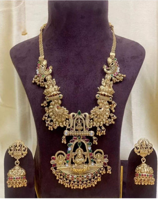 Radian Alloy Gold-plated Gold Jewellery Set(Pack of 1)