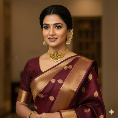 UNIKARTBYSAHA Brass Gold-plated Gold Jewellery Set(Pack of 1)