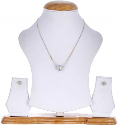 Lathar Alloy Silver Jewellery Set(Pack of 1)