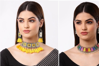 JMBW INTERNATIONAL Alloy Silver Jewellery Set(Pack of 1)