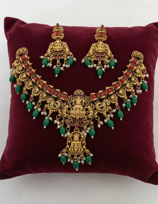 Radian Alloy Gold-plated Multicolor Jewellery Set(Pack of 1)