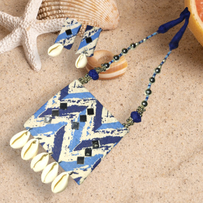 DIPRIYA GALLERY Fabric Multicolor Jewellery Set(Pack of 1)