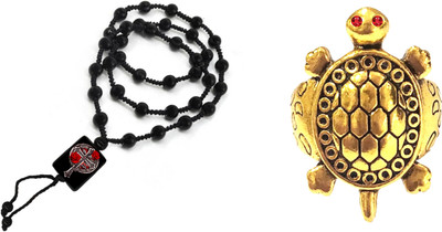 KINGSTYLEIMPEX Dori, Alloy Black, Gold Jewellery Set(Pack of 1)