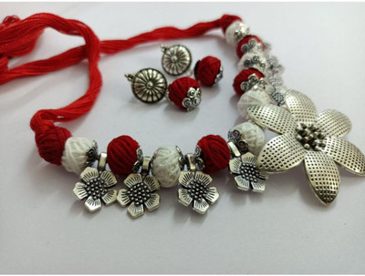 MAYANKS Fabric Multicolor Jewellery Set(Pack of 1)