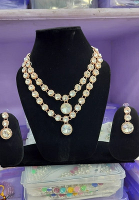 BB trades Metal, Alloy Sterling Silver White, Rose Gold Jewellery Set(Pack of 1)