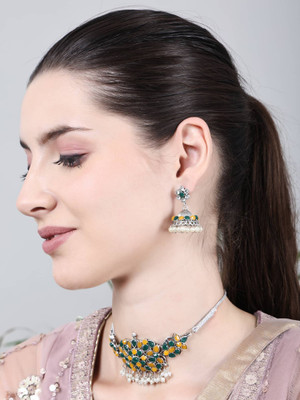 Opus Gems Alloy Multicolor Jewellery Set(Pack of 1)