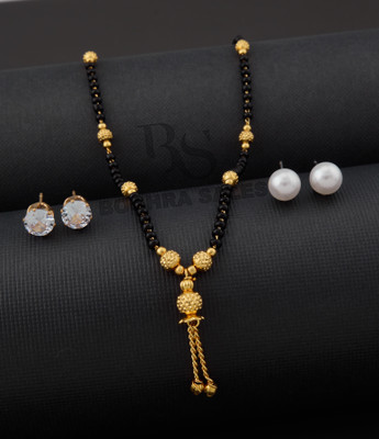 BOGHRA SALES Brass, Silver, Alloy Gold-plated, Silver, Rhodium Gold, Silver, White Jewellery Set(Pack of 1)